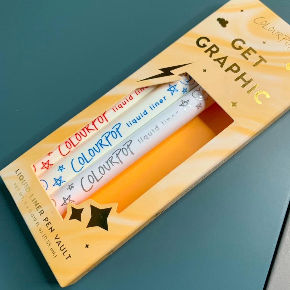 Colourpop Get Graphic Liquid Liner 3 of 5 Set